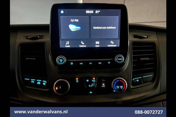 Ford Transit Custom 2.0 TDCI L2H1 Euro6 Airco | Camera | Apple Carplay | Android Auto | LED | Cruisecontrol Parkeersensoren, verwarmde voorruit, Bijrijdersbank, 2800kg trekvermogen