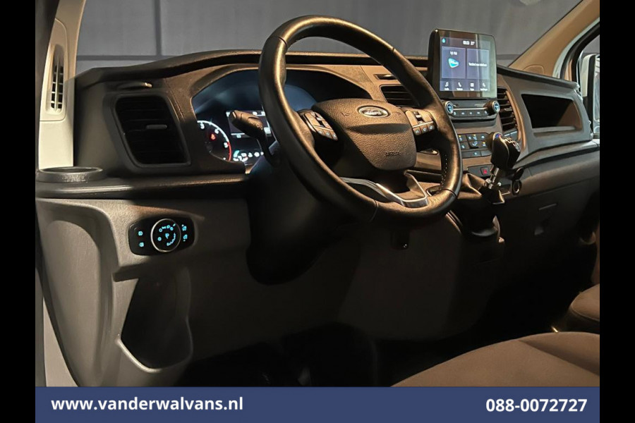 Ford Transit Custom 2.0 TDCI L2H1 Euro6 Airco | Camera | Apple Carplay | Android Auto | LED | Cruisecontrol Parkeersensoren, verwarmde voorruit, Bijrijdersbank, 2800kg trekvermogen