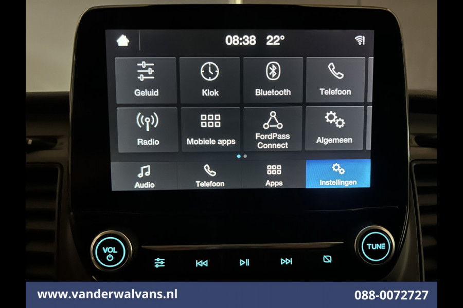 Ford Transit Custom 2.0 TDCI L2H1 Euro6 Airco | Camera | LED | Cruisecontrol | Parkeersensoren Verwarmde voorruit, Bijrijdersbank, 2800kg trekvermogen