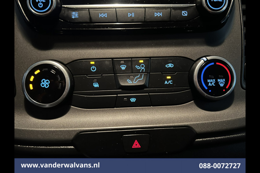 Ford Transit Custom 2.0 TDCI L2H1 Euro6 Airco | Camera | LED | Cruisecontrol | Parkeersensoren Verwarmde voorruit, Bijrijdersbank, 2800kg trekvermogen