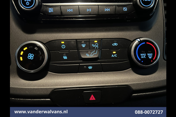 Ford Transit Custom 2.0 TDCI L2H1 Euro6 Airco | Camera | LED | Cruisecontrol | Parkeersensoren Verwarmde voorruit, Bijrijdersbank, 2800kg trekvermogen