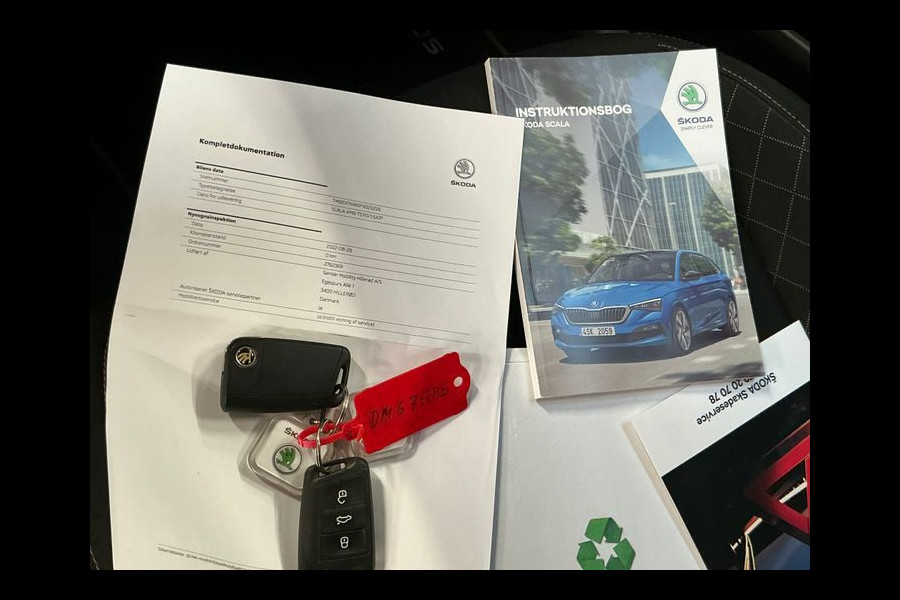 Škoda SCALA 1.5 TSI ACT 150PK DSG AMBITION ECC/CAPRLAY/TREKHAAK Auto wordt verwacht!