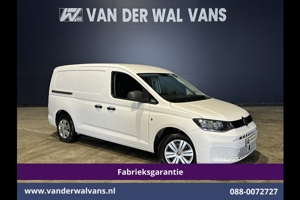 Volkswagen Caddy Cargo Maxi 2.0 TDI 115pk L2H1 Fabrieksgarantie Euro6 Airco | Camera | Apple Carplay | Bumper in de kleur Android Auto, Zijdeur