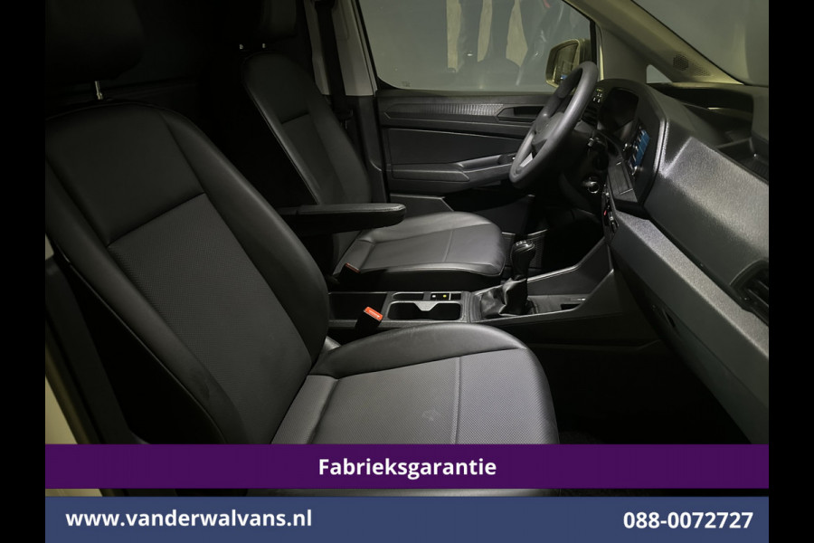 Volkswagen Caddy Cargo Maxi 2.0 TDI 115pk L2H1 Fabrieksgarantie Euro6 Airco | Camera | Apple Carplay | Bumper in de kleur Android Auto, Zijdeur