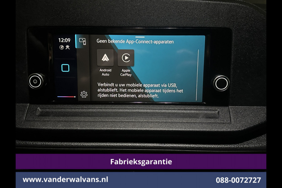 Volkswagen Caddy Cargo Maxi 2.0 TDI 115pk L2H1 Fabrieksgarantie Euro6 Airco | Camera | Apple Carplay | Bumper in de kleur Android Auto, Zijdeur