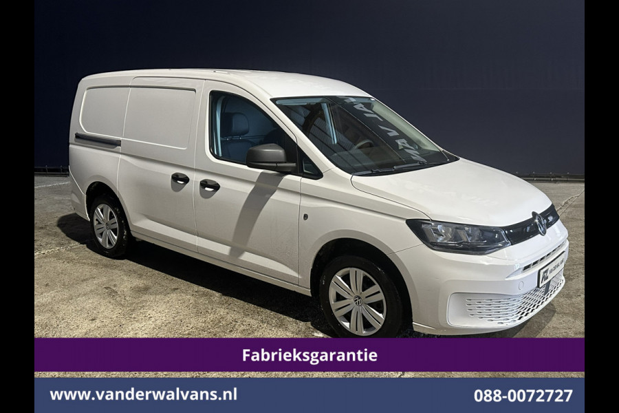 Volkswagen Caddy Cargo Maxi 2.0 TDI 115pk L2H1 Fabrieksgarantie Euro6 Airco | Camera | Apple Carplay | Bumper in de kleur Android Auto, Zijdeur