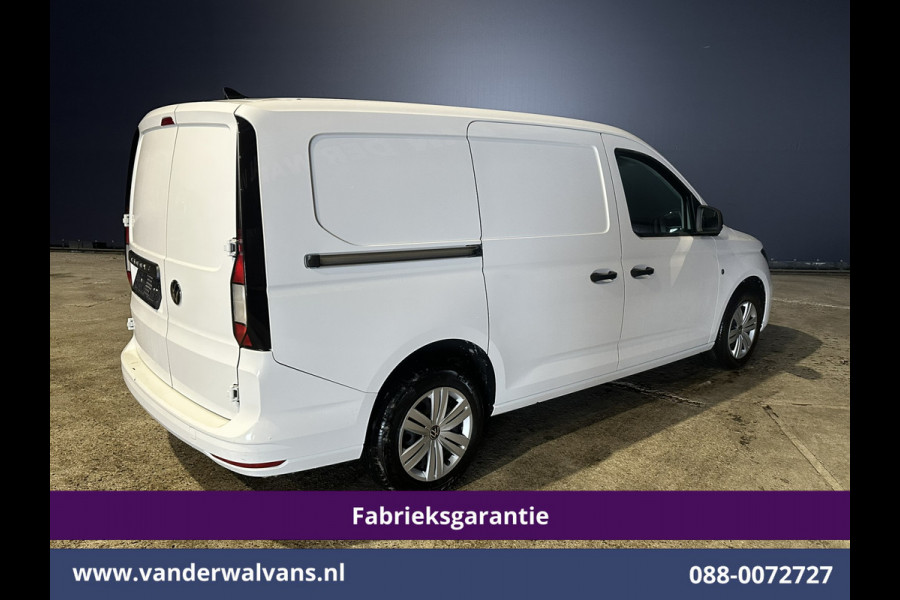 Volkswagen Caddy Cargo Maxi 2.0 TDI 115pk L2H1 Fabrieksgarantie Euro6 Airco | Camera | Apple Carplay | Bumper in de kleur Android Auto, Zijdeur