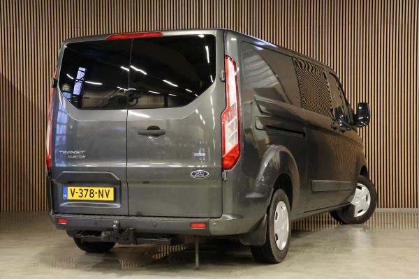Ford Transit Custom 300 2.0 TDCI L2H1 DC | Dubbel Cabine | 5-Zitter | Stoelverwarming | DAB | PDC V+A | Cruise control | Trekhaak | MF Stuur | Airco | Nieuwe APK | NAP Logisch | Motorrevisie | Nieuwe distributiriem | Euro 6