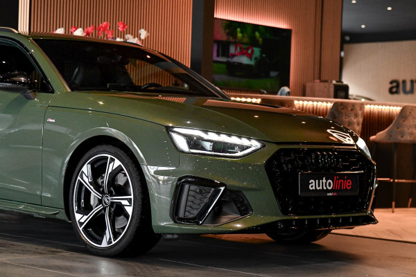 Audi A4 Avant 40 TFSI S edition Competition. RS stoelen, Massage, B&O, Camera, Sfeer, Matrix, 19''!