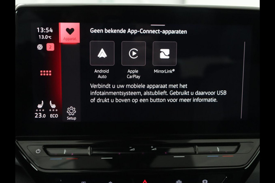 Volkswagen ID.3 58 kWh | Stoel & stuurverwarming | Matrix LED | Adaptive cruise | Carplay | Sfeerverlichting | Camera | Navigatie | DAB | Keyless | Parkeerhulp
