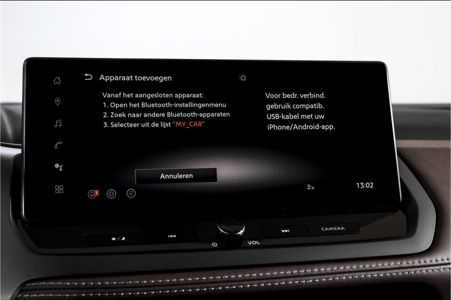 Nissan QASHQAI 1.3 MHEV Xtronic 158 PK Tekna - Automaat | Pano | Dig. Cockpit | Adapt. Cruise | Winterpakket | PDC | 360 Camera | NAV + App. Connect | ECC | DAB | Elek Klep | LM 19" | 1919