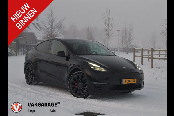 Tesla Model Y Performance AWD 75 kWh | Dual Motor Performance | Black Optic pakket | Trekhaak | Panoramaraam |  NL-Auto