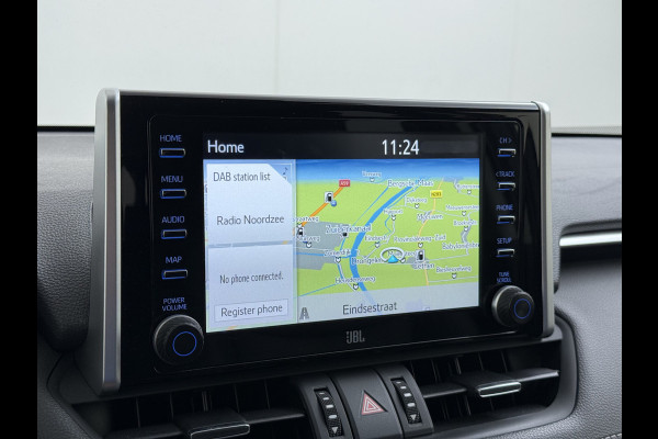 Toyota RAV4 2.5I 218PK Hybrid AUT. Leer Apple Carplay Android Auto Navi Dual Ecc JBL®-Audio Adap.Cruise Camera Business Plus Keyless Elek.Achterklep Stoelverwarming Elek.Stoel Lane Assist Wifi Led Lmv 18" Regensensor DAB 1e Eigenaar Origineel Nederlandse Auto