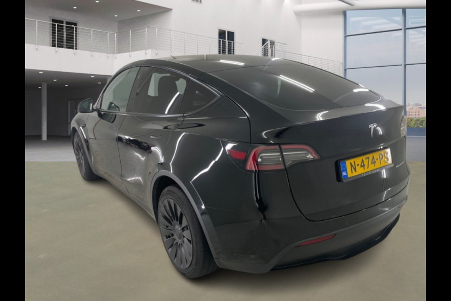 Tesla Model Y Long Range AWD 75 kWh FSD Leer Pano.dak 360° Black Warmtepomp