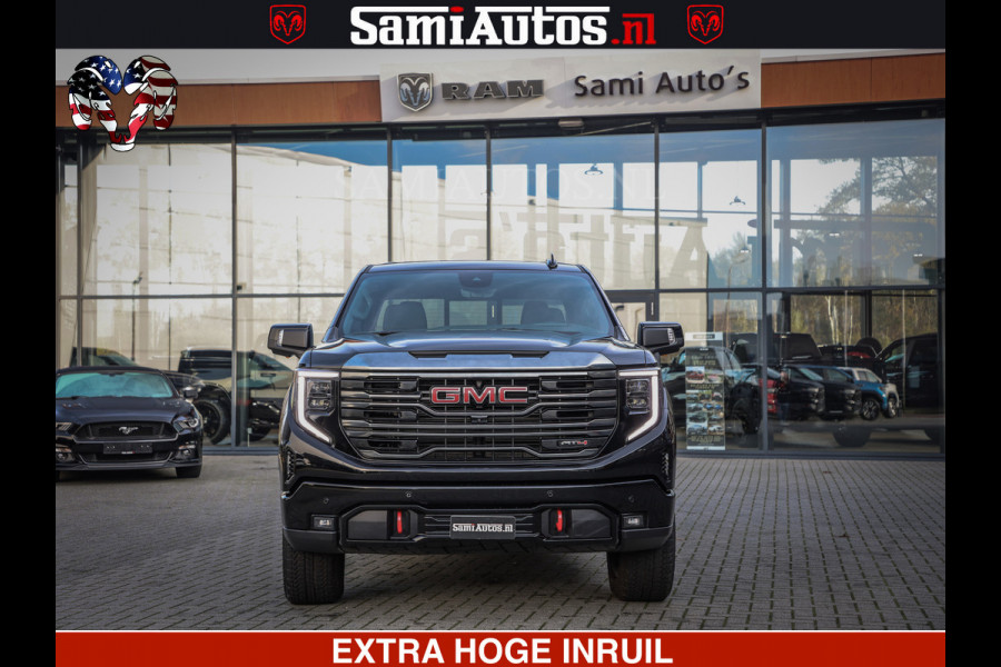 GMC Sierra AT4 6.2 V8 4X4 | VIRTUAL COCKPIT | HUD | BOM VOL | DC | RAM DEALER NEDERLAND | | GRIJSKENTEKEN | DUBBELE CABINE | PICK UP | VOORRAAD 261530 |