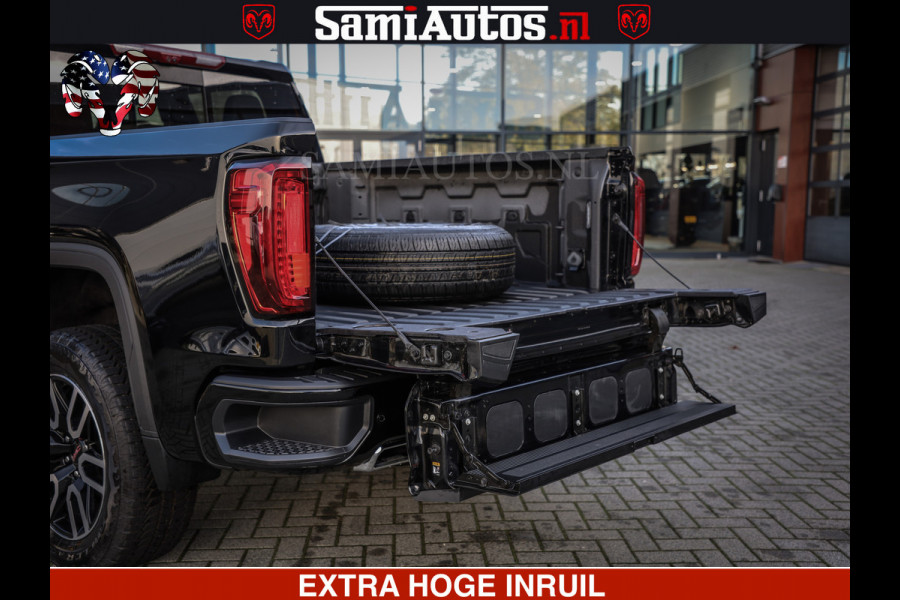GMC Sierra AT4 6.2 V8 4X4 | VIRTUAL COCKPIT | HUD | BOM VOL | DC | RAM DEALER NEDERLAND | | GRIJSKENTEKEN | DUBBELE CABINE | PICK UP | VOORRAAD 261530 |
