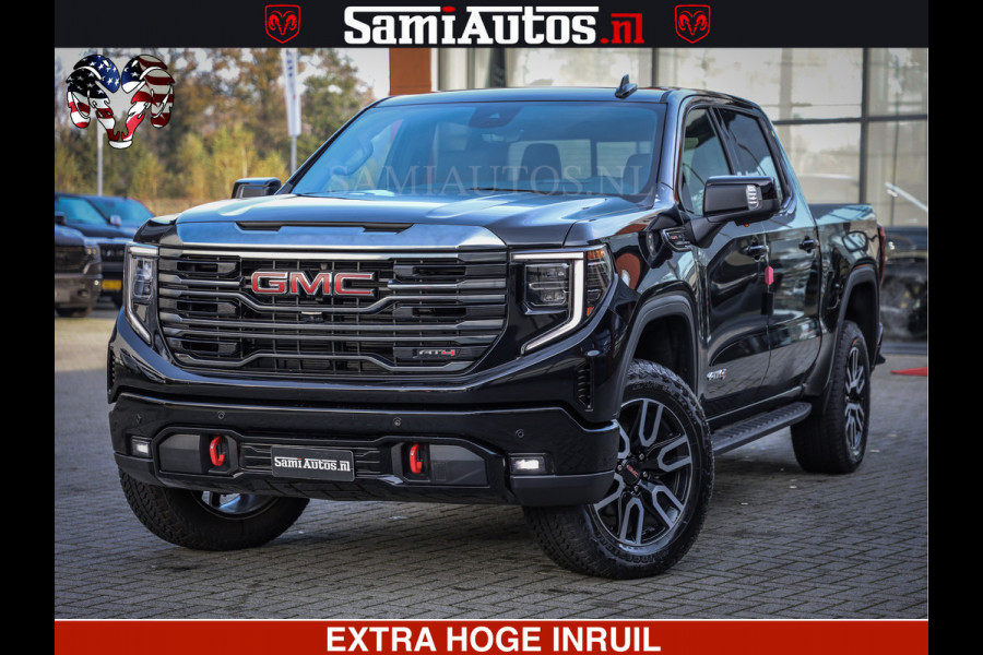 GMC Sierra AT4 6.2 V8 4X4 | VIRTUAL COCKPIT | HUD | BOM VOL | DC | RAM DEALER NEDERLAND | | GRIJSKENTEKEN | DUBBELE CABINE | PICK UP | VOORRAAD 261530 |