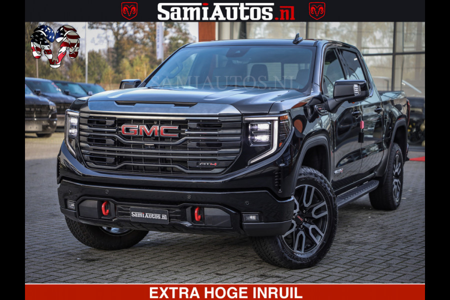GMC Sierra AT4 6.2 V8 4X4 | VIRTUAL COCKPIT | HUD | BOM VOL | DC | RAM DEALER NEDERLAND | | GRIJSKENTEKEN | DUBBELE CABINE | PICK UP | VOORRAAD 261530 |