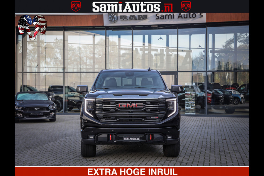 GMC Sierra AT4 6.2 V8 4X4 | VIRTUAL COCKPIT | HUD | BOM VOL | DC | RAM DEALER NEDERLAND | | GRIJSKENTEKEN | DUBBELE CABINE | PICK UP | VOORRAAD 261530 |