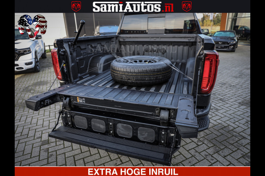 GMC Sierra AT4 6.2 V8 4X4 | VIRTUAL COCKPIT | HUD | BOM VOL | DC | RAM DEALER NEDERLAND | | GRIJSKENTEKEN | DUBBELE CABINE | PICK UP | VOORRAAD 261530 |