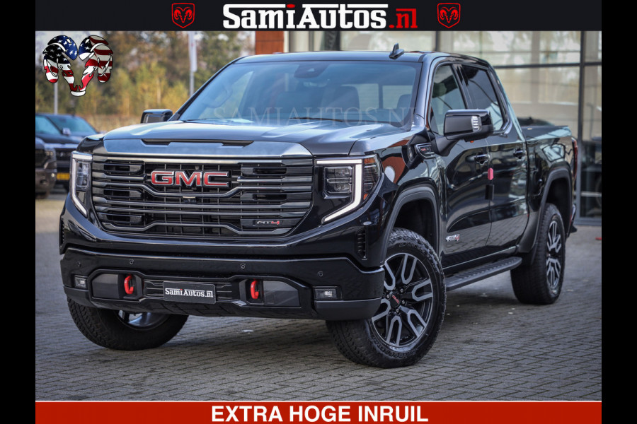 GMC Sierra AT4 6.2 V8 4X4 | VIRTUAL COCKPIT | HUD | BOM VOL | DC | RAM DEALER NEDERLAND | | GRIJSKENTEKEN | DUBBELE CABINE | PICK UP | VOORRAAD 261530 |