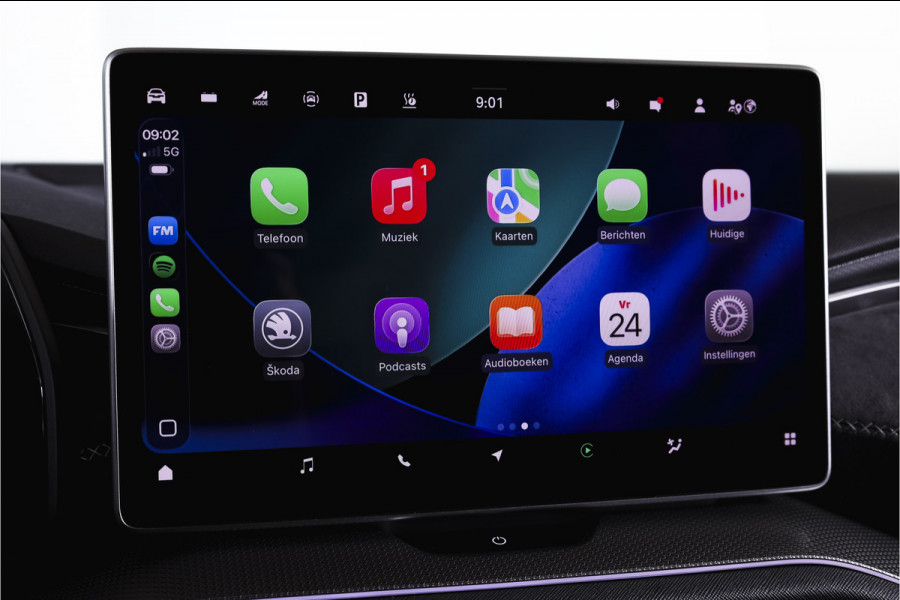 Škoda Kodiaq 1.5 TSI 204 PK PHEV Sportline Business | S/K-Panodak | DCC+ | Elek. Trekhaak | Dig. Cockpit | Adapt Cruise | Memory | Winterpakket | Camera | NAV + App. Connect | ECC | DAB | Elek. Klep | LM 20" | 0767