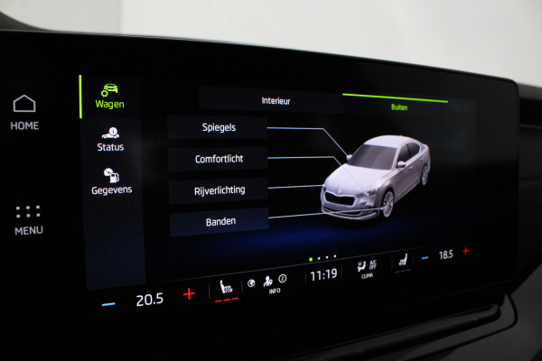 Škoda Octavia 1.5 e-TSI Business Edition Plus 150pk DSG/Lava Blue Metallic/Cruise control adaptief