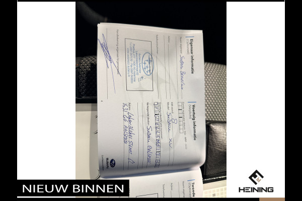 Subaru XV 2.0i e-BOXER Luxury. Automaat 4X4. Adaptive-cruise. Apple-carplay. Navi. Camera voor en achter. 49000km met NAP.