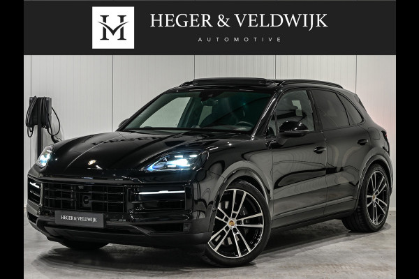 Porsche Cayenne 3.0 E-Hybrid · Sport chrono · Panorama dak · Adaptive cruise · 360 Camera · Keyless · Luchtvering · Bose sound · Memory seats ·