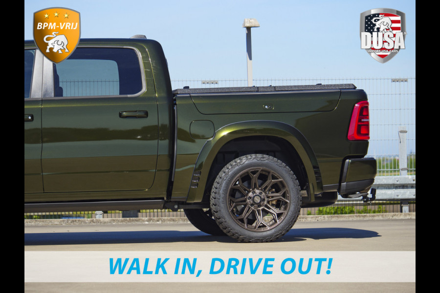 Dodge Ram | 1500 | Limited | 3.0L Twin-Turbo I6 | High Output | BPM-VRIJ | Passenger Display | 14,4 Touch Screen | Harman Kardon | RAMBOX Getoonde accessoires zijn verkrijgbaar tegen meerprijs