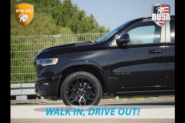 Dodge Ram | 1500 | Limited | 3.0L Twin-Turbo I6 | High Output | BPM-VRIJ | Passenger Display | 14,4 Touch Screen | RAMBOX Getoonde accessoires zijn verkrijgbaar tegen meerprijs