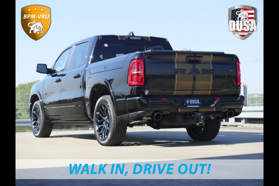 Dodge Ram | 1500 | Limited | 3.0L Twin-Turbo I6 | High Output | BPM-VRIJ | Passenger Display | 14,4 Touch Screen | RAMBOX Getoonde accessoires zijn verkrijgbaar tegen meerprijs