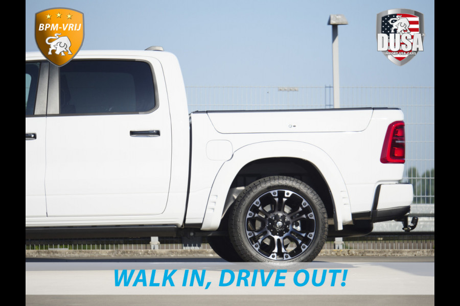 Dodge Ram | 1500 | Limited | 3.0L Twin-Turbo I6 | High Output | BPM-VRIJ | Passenger Display | 14,4 Touch Screen | RAMBOX Getoonde accessoires zijn verkrijgbaar tegen meerprijs