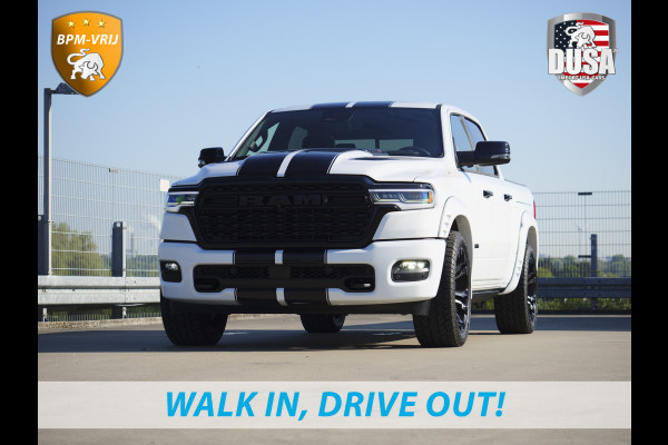 Dodge Ram | 1500 | Limited | 3.0L Twin-Turbo I6 | High Output | BPM-VRIJ | Passenger Display | 14,4 Touch Screen | RAMBOX Getoonde accessoires zijn verkrijgbaar tegen meerprijs