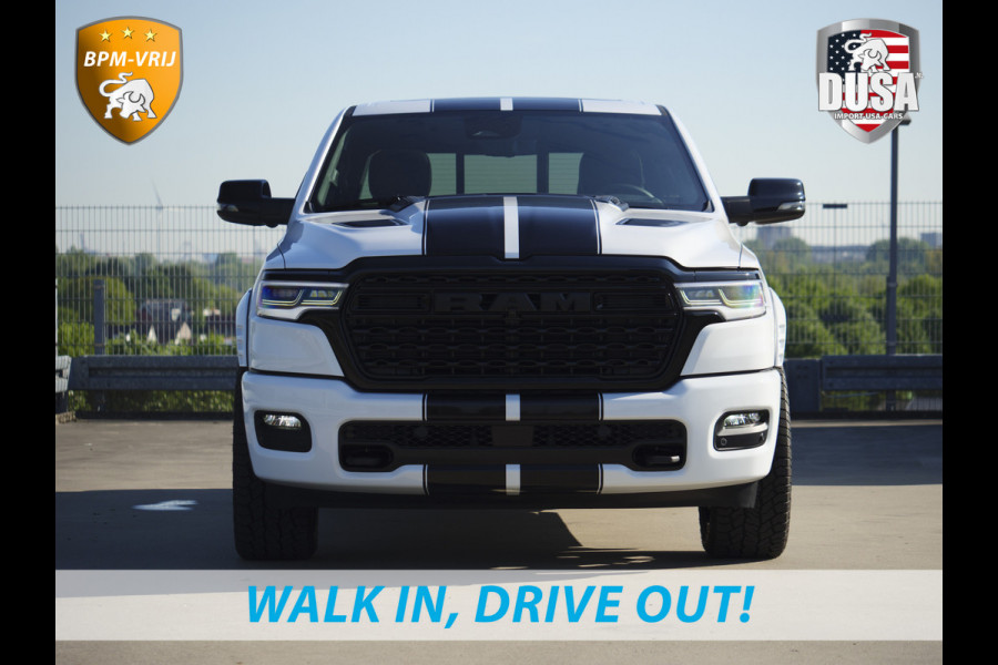 Dodge Ram | 1500 | Limited | 3.0L Twin-Turbo I6 | High Output | BPM-VRIJ | Passenger Display | 14,4 Touch Screen | RAMBOX Getoonde accessoires zijn verkrijgbaar tegen meerprijs