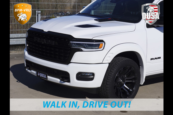 Dodge Ram | 1500 | Limited | Night | 3.0L Twin-Turbo I6 | High Output | BPM-VRIJ | Passenger Display | 14,4 Touch Screen | Harman Kardon | RAMBOX Getoonde accessoires zijn verkrijgbaar tegen meerprijs