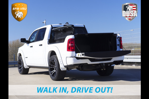 Dodge Ram | 1500 | Limited | Night | 3.0L Twin-Turbo I6 | High Output | BPM-VRIJ | Passenger Display | 14,4 Touch Screen | Harman Kardon | RAMBOX Getoonde accessoires zijn verkrijgbaar tegen meerprijs