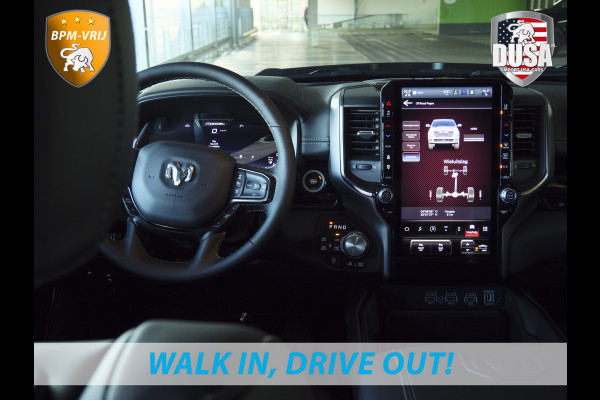 Dodge Ram | 1500 | Rebel | Premium | 4x4 | Crew Cab | 3.0L Twin-turbo I6 | BPM-VRIJ | 10,2 inch Passenger Screen | Harman Kardon | Getoonde accessoires zijn verkrijgbaar tegen meerprijs