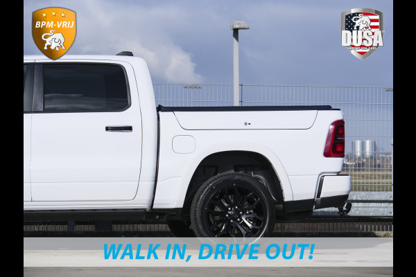 Dodge Ram | 1500 | Limited | Night | 3.0L Twin-Turbo I6 | High Output | BPM-VRIJ | Massage stoelen | Harman Kardon | Passenger Display | RAMBOX Getoonde accessoires zijn verkrijgbaar tegen meerprijs