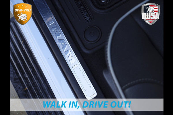 Dodge Ram | 1500 | Limited | Night | 3.0L Twin-Turbo I6 | High Output | BPM-VRIJ | Massage stoelen | Harman Kardon | Passenger Display | RAMBOX Getoonde accessoires zijn verkrijgbaar tegen meerprijs