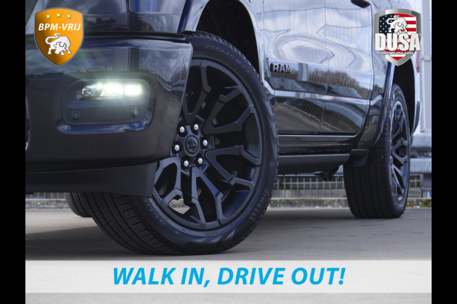 Dodge Ram | 1500 | Limited | Night | 3.0L Twin-Turbo I6 | High Output | BPM-VRIJ | Passenger Display | 14,4 Touch Screen | Harman Kardon | RAMBOX Getoonde accessoires zijn verkrijgbaar tegen meerprijs