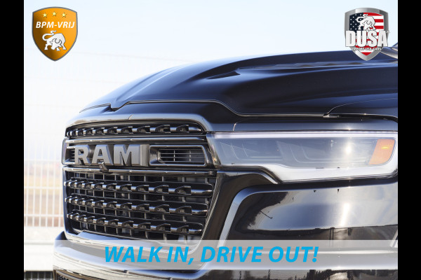 Dodge Ram | 1500 | Limited | Night | 3.0L Twin-Turbo I6 | High Output | BPM-VRIJ | Passenger Display | 14,4 Touch Screen | Harman Kardon | RAMBOX Getoonde accessoires zijn verkrijgbaar tegen meerprijs