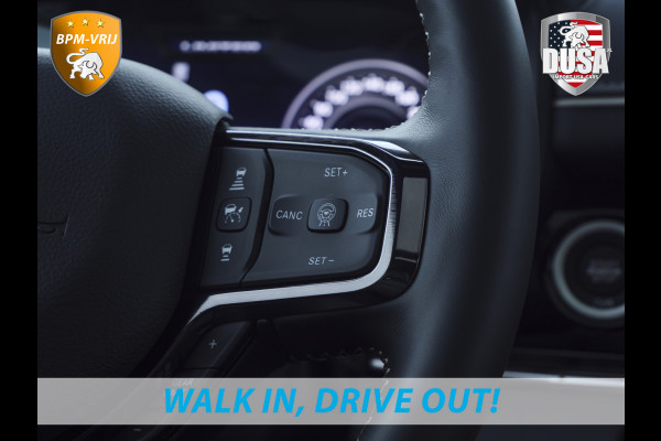 Dodge Ram | 1500 | Limited | Night | 3.0L Twin-Turbo I6 | High Output | BPM-VRIJ | Passenger Display | 14,4 Touch Screen | Harman Kardon | RAMBOX Getoonde accessoires zijn verkrijgbaar tegen meerprijs