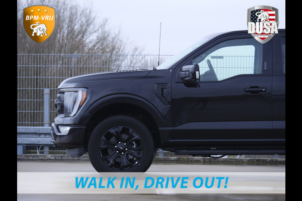 Ford USA F-150 5.0 V8 | Super Crew | Lariat FX4 | Black Edition | BPM-VRIJ 360 Camera | Pano | Black Edition | Getoonde accessoires zijn verkrijgbaar tegen meerprijs