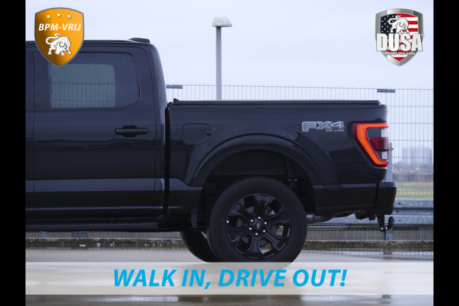 Ford USA F-150 5.0 V8 | Super Crew | Lariat FX4 | Black Edition | BPM-VRIJ 360 Camera | Pano | Black Edition | Getoonde accessoires zijn verkrijgbaar tegen meerprijs