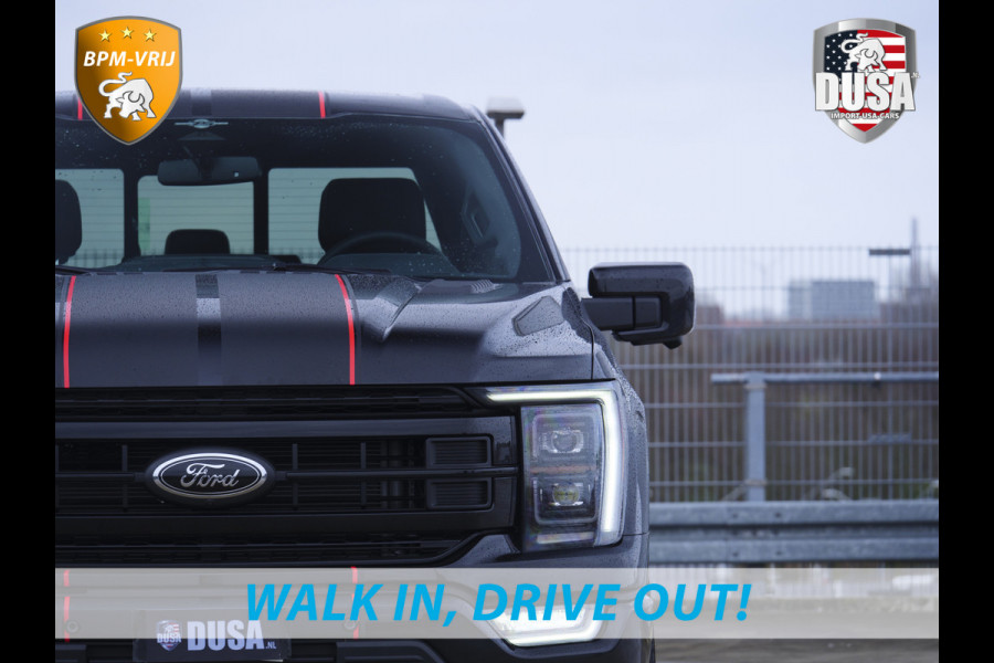 Ford USA F-150 5.0 V8 | Super Crew | Lariat FX4 | Black Edition | BPM-VRIJ 360 Camera | Pano | Black Edition | Getoonde accessoires zijn verkrijgbaar tegen meerprijs