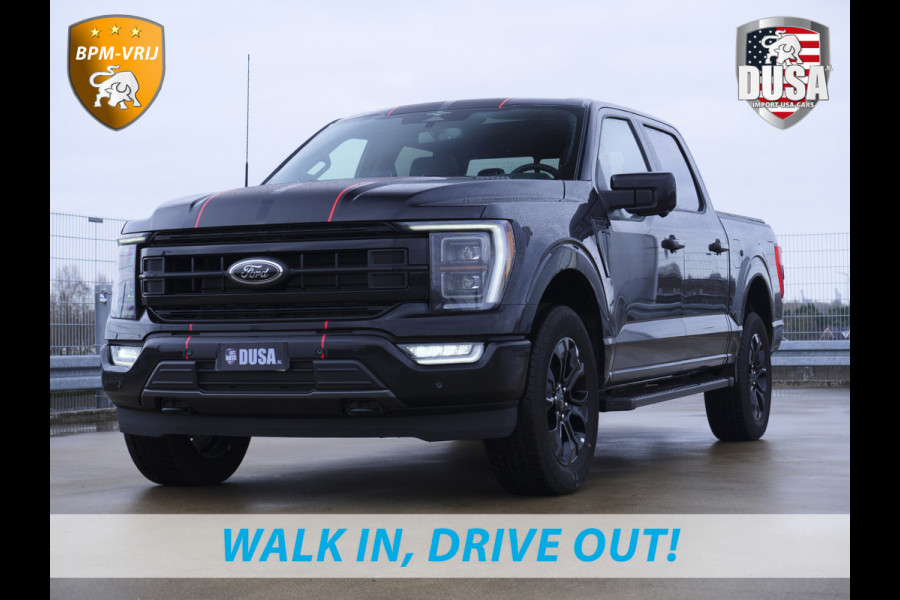 Ford USA F-150 5.0 V8 | Super Crew | Lariat FX4 | Black Edition | BPM-VRIJ 360 Camera | Pano | Black Edition | Getoonde accessoires zijn verkrijgbaar tegen meerprijs