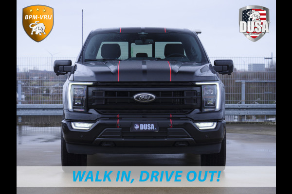 Ford USA F-150 5.0 V8 | Super Crew | Lariat FX4 | Black Edition | BPM-VRIJ 360 Camera | Pano | Black Edition | Getoonde accessoires zijn verkrijgbaar tegen meerprijs