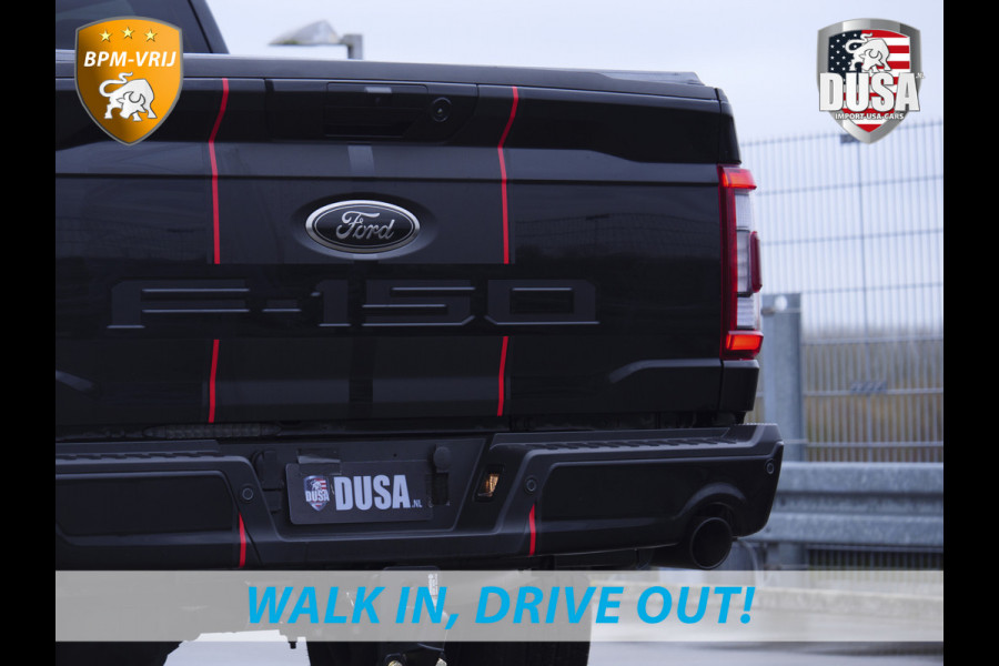 Ford USA F-150 5.0 V8 | Super Crew | Lariat FX4 | Black Edition | BPM-VRIJ 360 Camera | Pano | Black Edition | Getoonde accessoires zijn verkrijgbaar tegen meerprijs