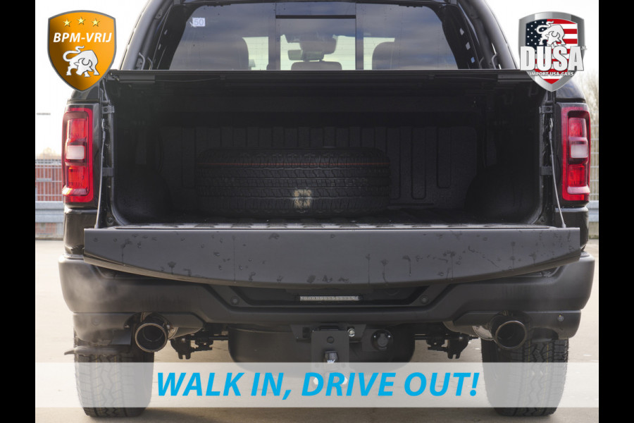 Dodge Ram | 1500 | Rebel | Premium | 4x4 | Crew Cab | 3.0L Twin-turbo I6 | BPM-VRIJ | 14,4 inch Touchscreen | Panorama | Harman Kardon | Getoonde accessoires zijn verkrijgbaar tegen meerprijs